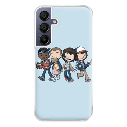 Cartoon Gang Phone Case for Galaxy A16