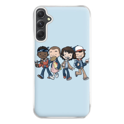 Cartoon Gang Phone Case for Galaxy A14