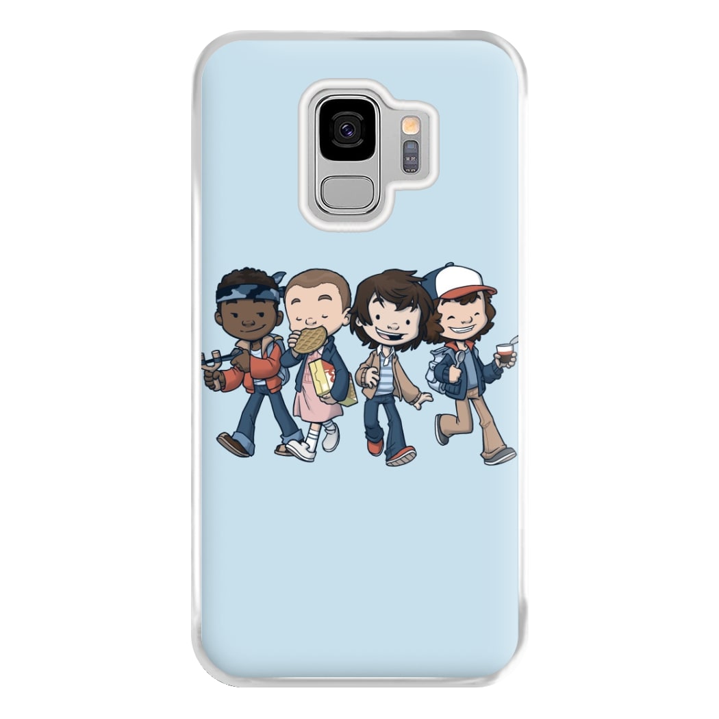 Cartoon Gang Phone Case for Galaxy S9 Plus