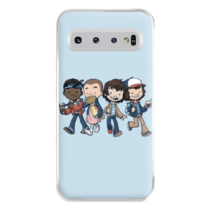 Cartoon Gang Phone Case for Galaxy S10 Plus