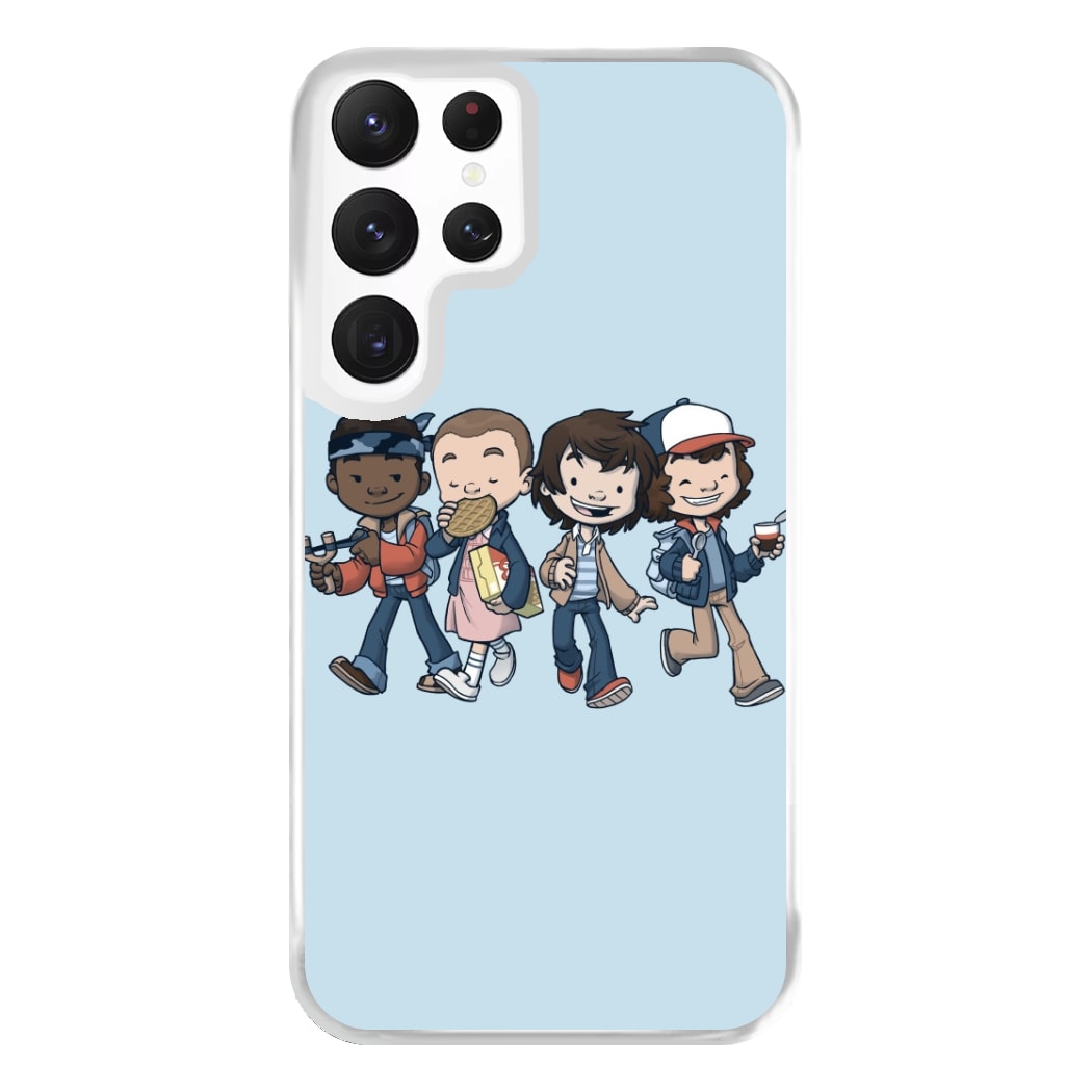 Cartoon Gang Phone Case for Galaxy S22 Ultra