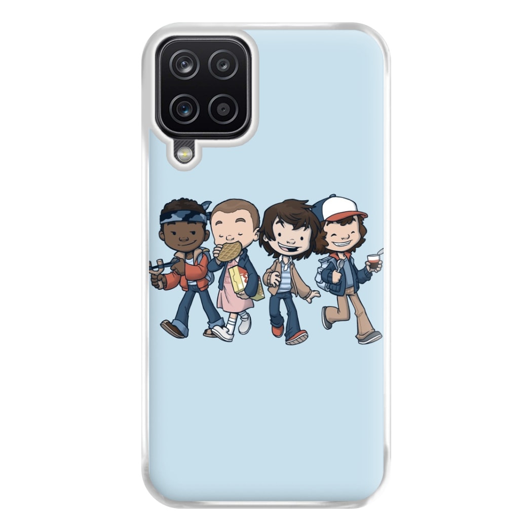 Cartoon Gang Phone Case for Galaxy A12