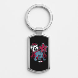 My Little Demo Dog Silver Keyring