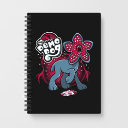 My Little Demo Dog - Stranger Things Notebook