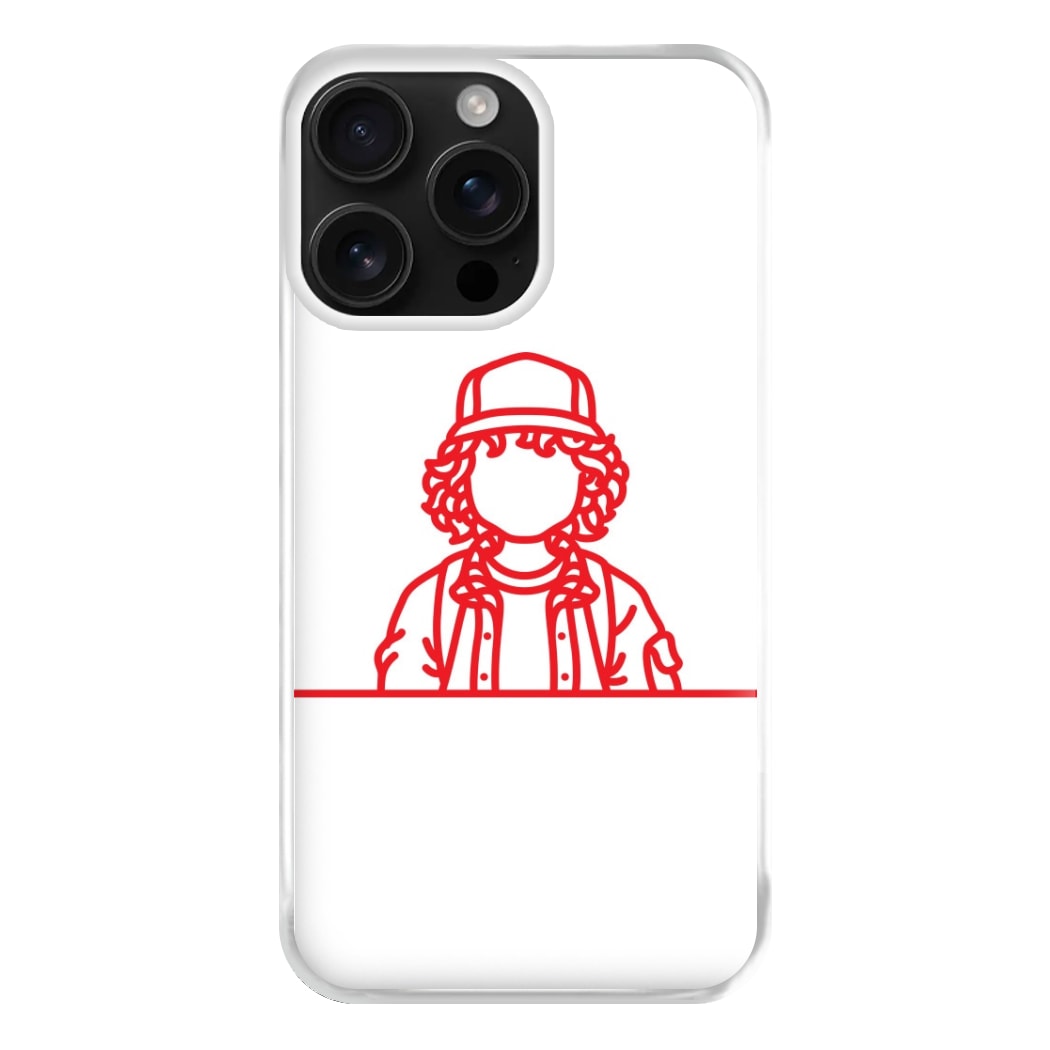 Dustin Outline Phone Case