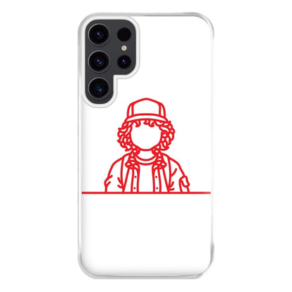 Dustin Outline Phone Case for Galaxy S23 Ultra