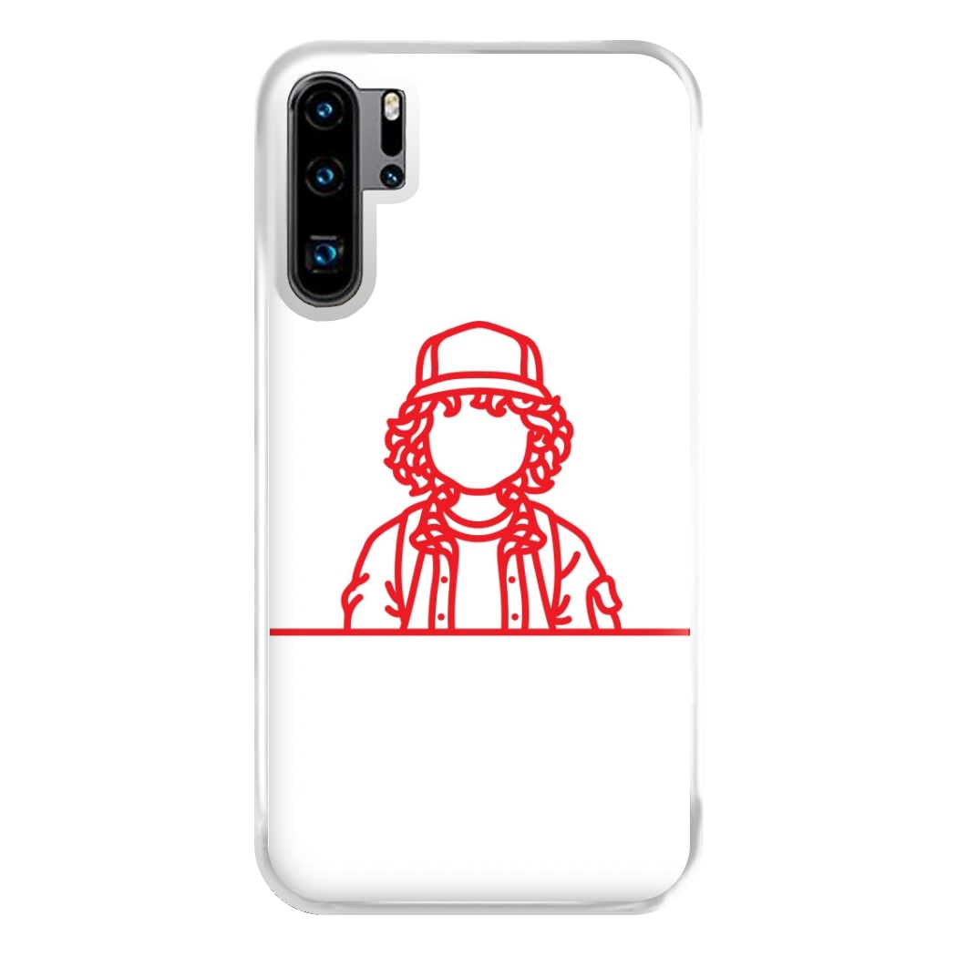 Dustin Outline Phone Case for Huawei P30 Pro