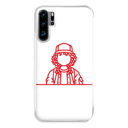 Dustin Outline Phone Case for Huawei P30 Pro