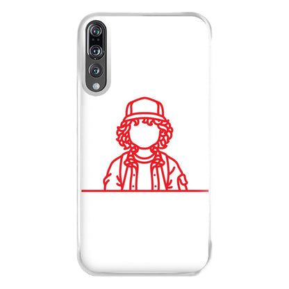 Dustin Outline Phone Case for Huawei P20 Pro