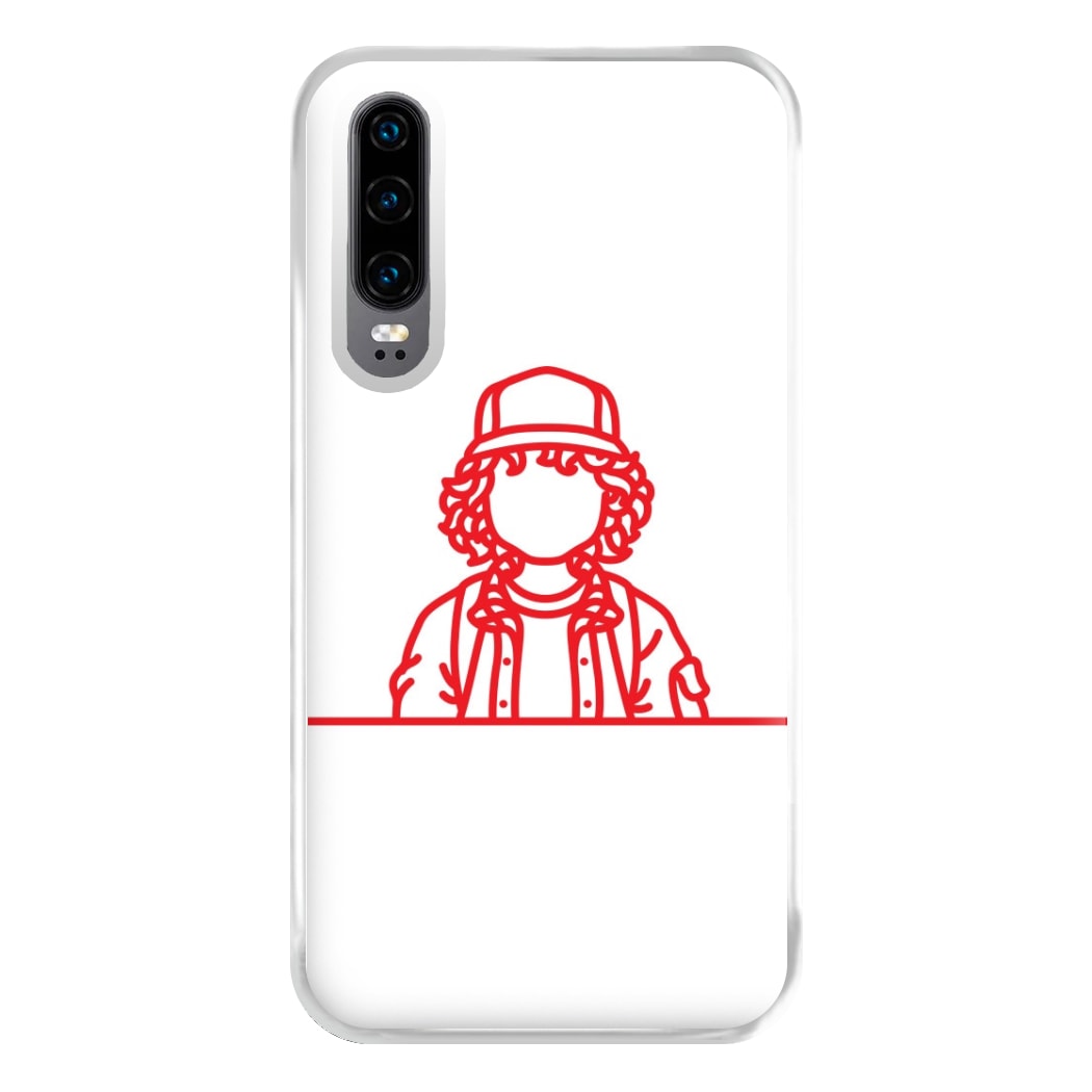 Dustin Outline Phone Case for Huawei P30