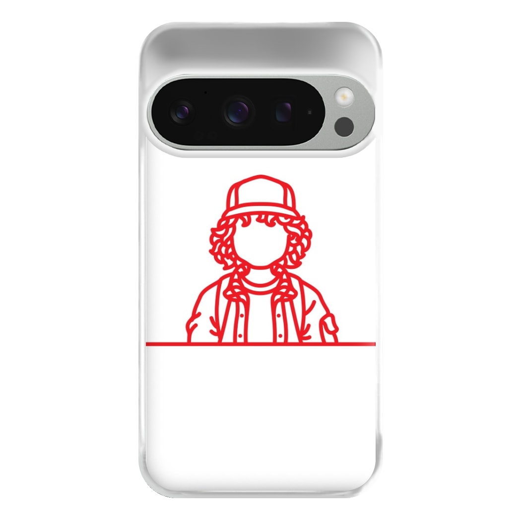 Dustin Outline Phone Case for Google Pixel 9 Pro XL