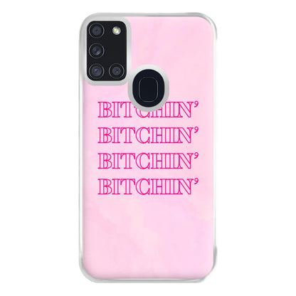 Bitchin' Repeated Phone Case for Galaxy A21s