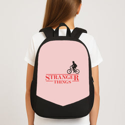 Stranger Cycling Logo Large School Bag