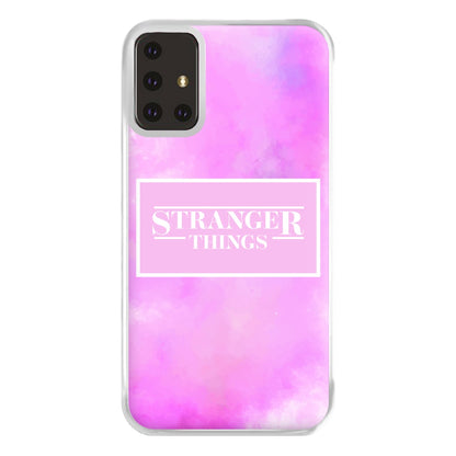 Pink Galaxy Stranger Phone Case for Galaxy A71