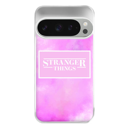 Pink Galaxy Stranger Phone Case for Google Pixel 9 Pro XL