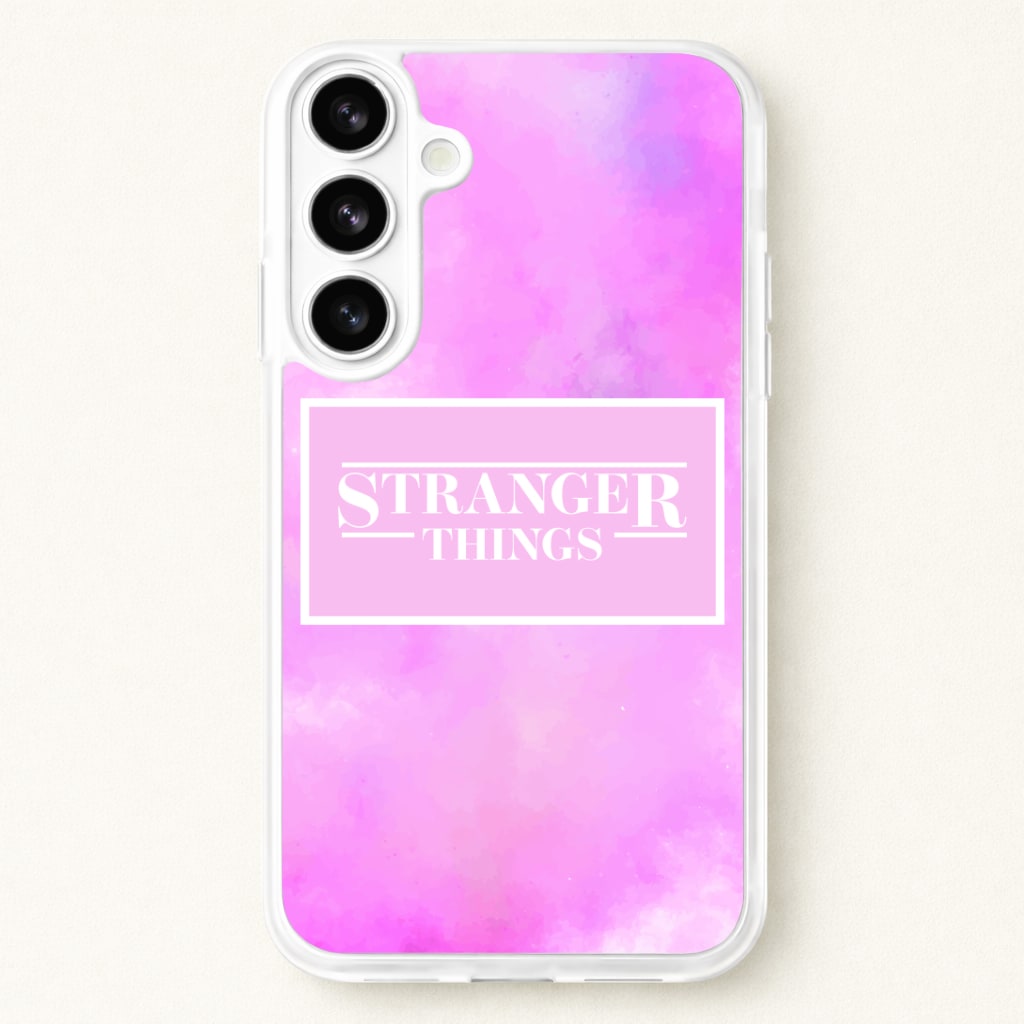 Pink Galaxy Stranger Phone Case for Galaxy S26 Plus