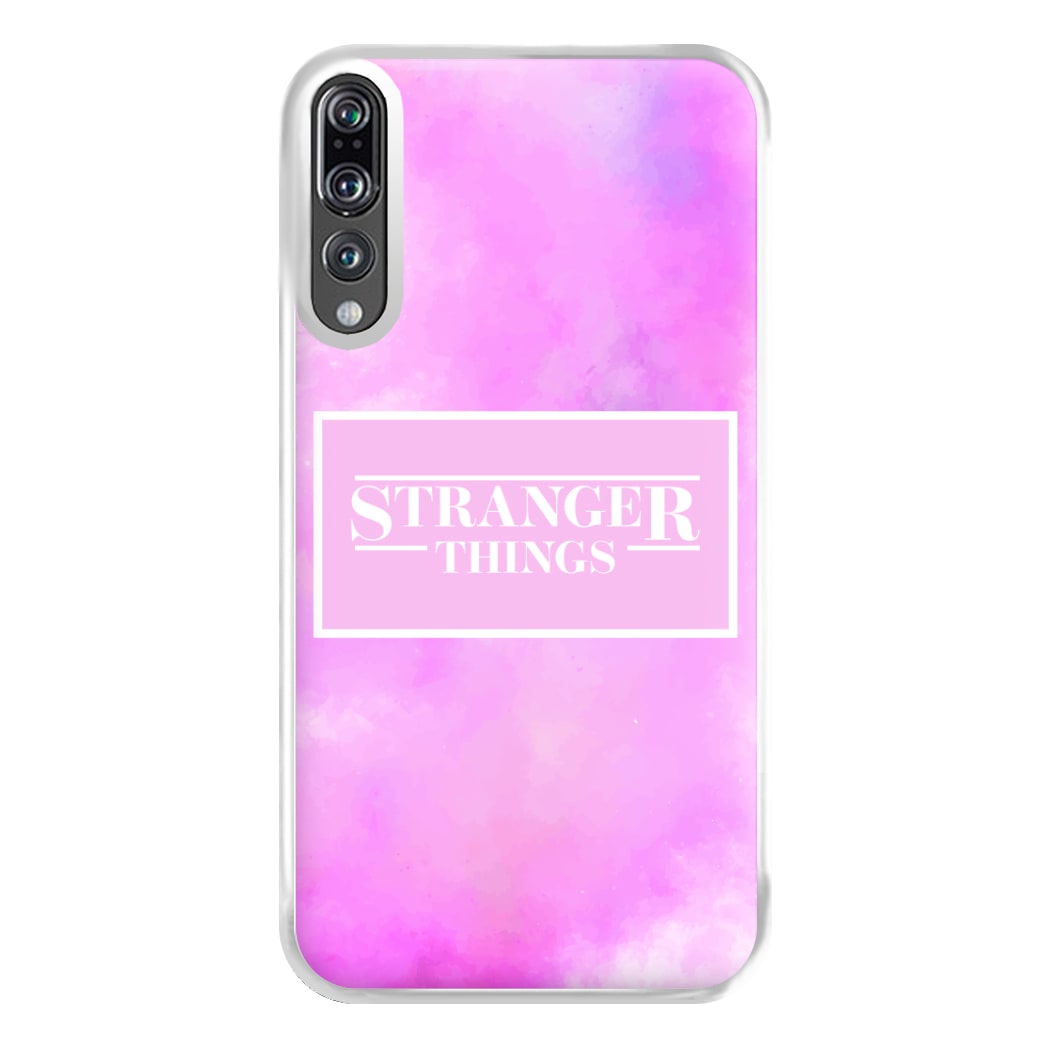 Pink Galaxy Stranger Phone Case for Huawei P20 Pro