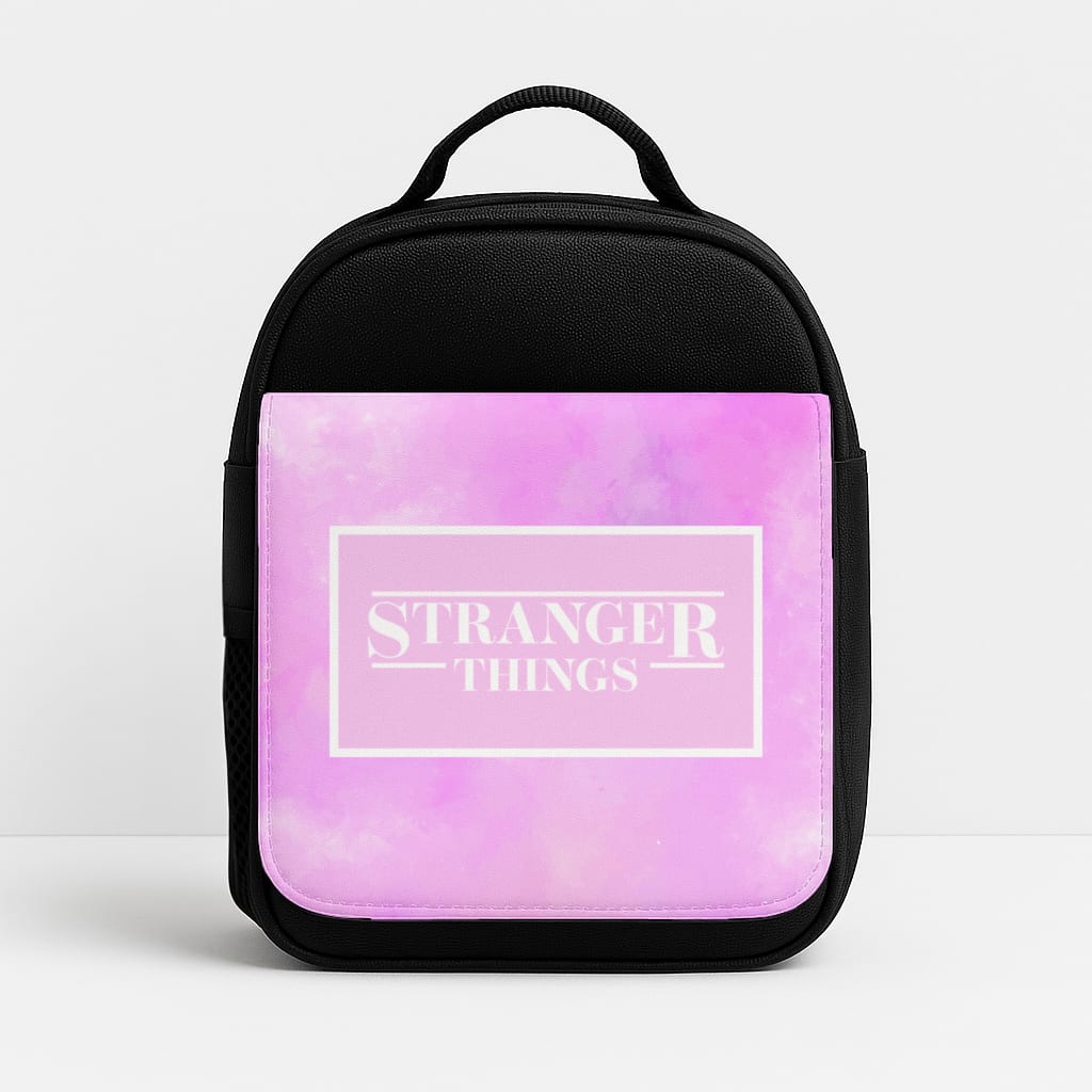 Pink Galaxy Stranger Insulated Lunchbox