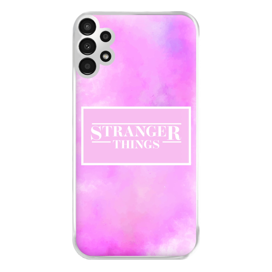 Pink Galaxy Stranger Phone Case for Galaxy A13