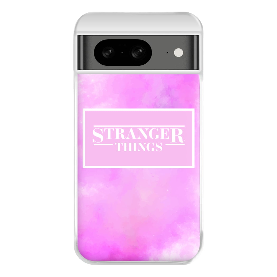 Pink Galaxy Stranger Phone Case for Google Pixel 8