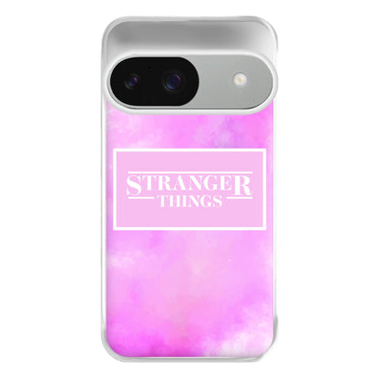 Pink Galaxy Stranger Phone Case for Google Pixel 9 / 9 Pro