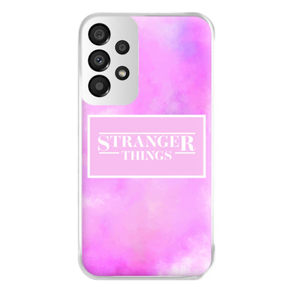 Pink Galaxy Stranger Phone Case for Galaxy A33