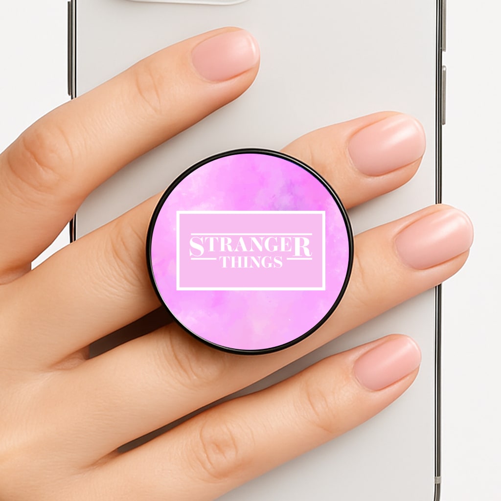 Pink Galaxy Stranger Phone Grip