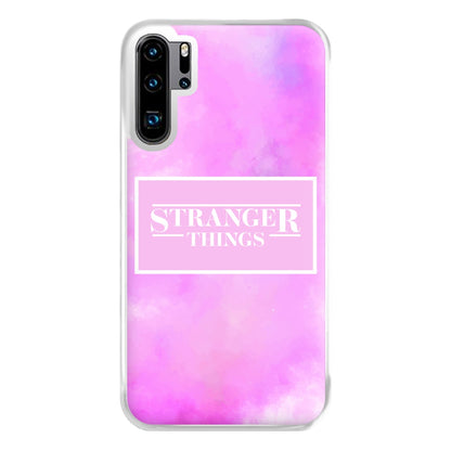 Pink Galaxy Stranger Phone Case for Huawei P30 Pro