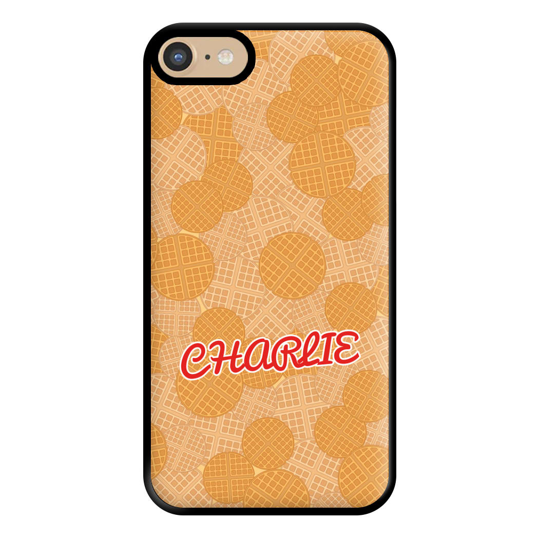 Waffles - Personalised Stranger Phone Case for iPhone 6 / 7 / 8 / SE