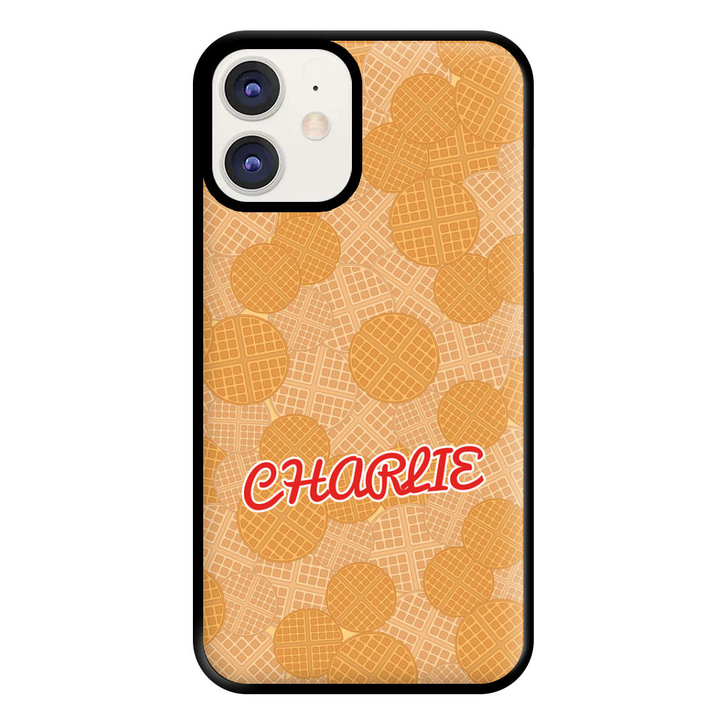 Waffles - Personalised Stranger Phone Case for iPhone 11