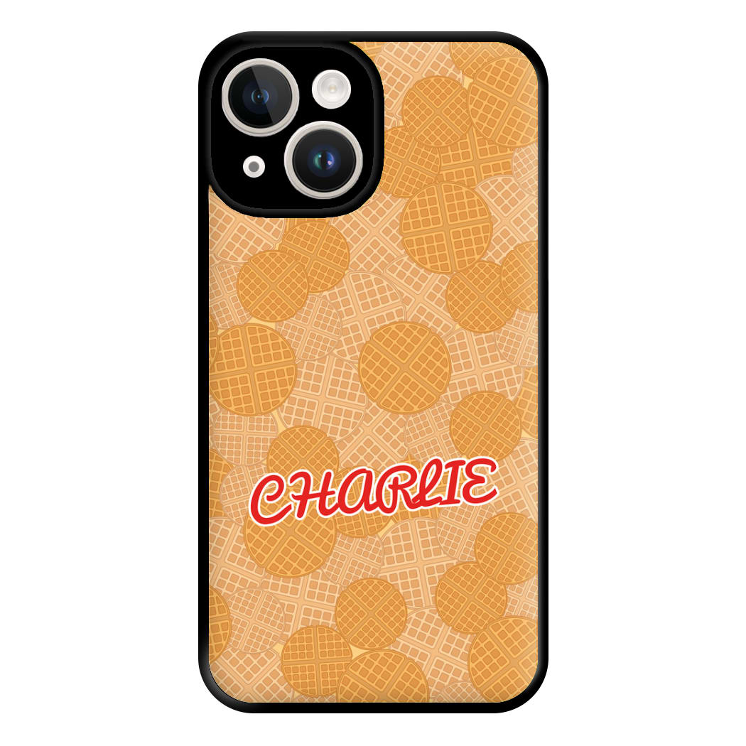 Waffles - Personalised Stranger Phone Case for iPhone 14