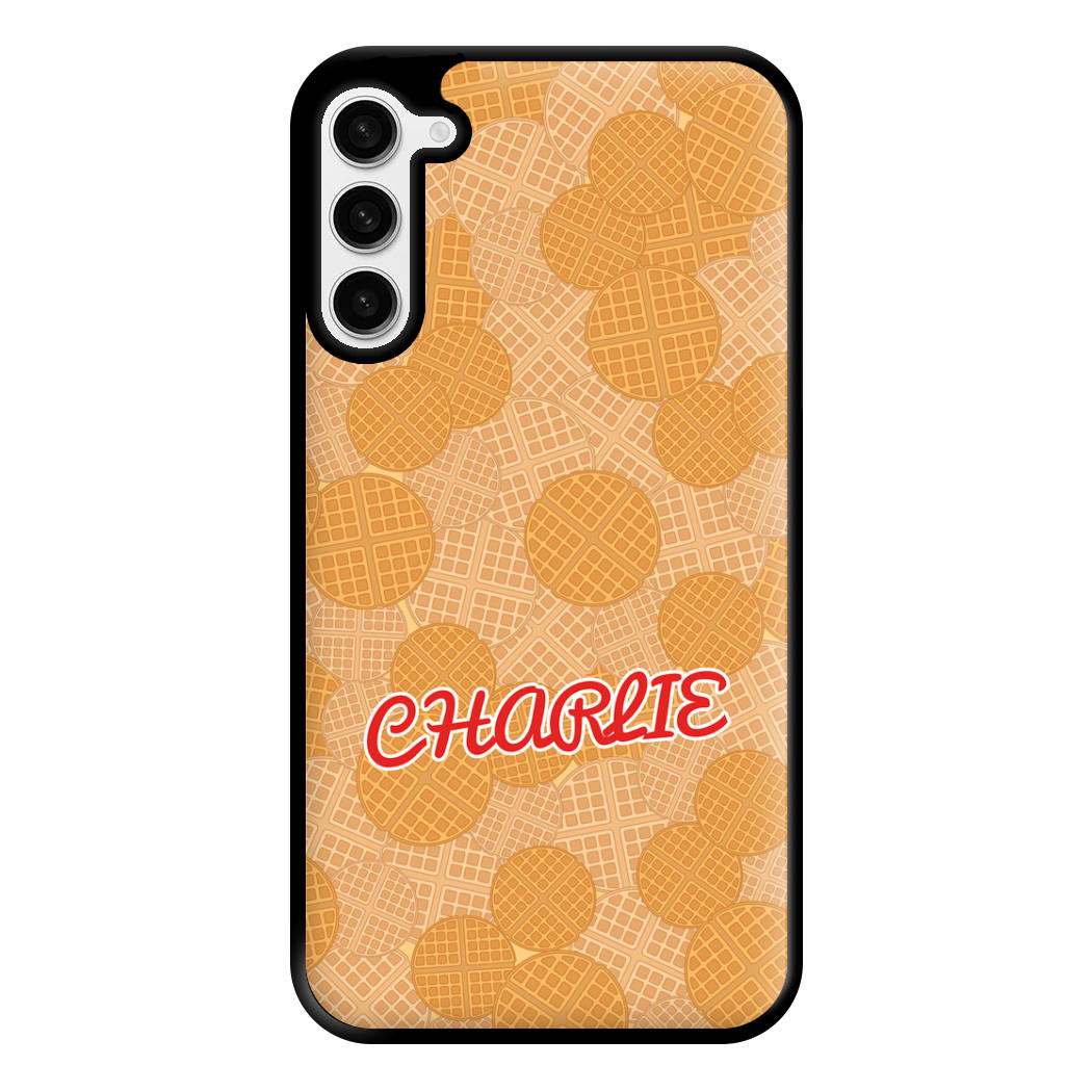 Waffles - Personalised Stranger Phone Case for Galaxy S23 Plus