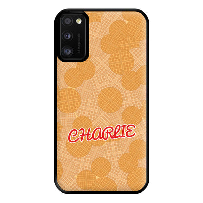 Waffles - Personalised Stranger Phone Case for Galaxy A41