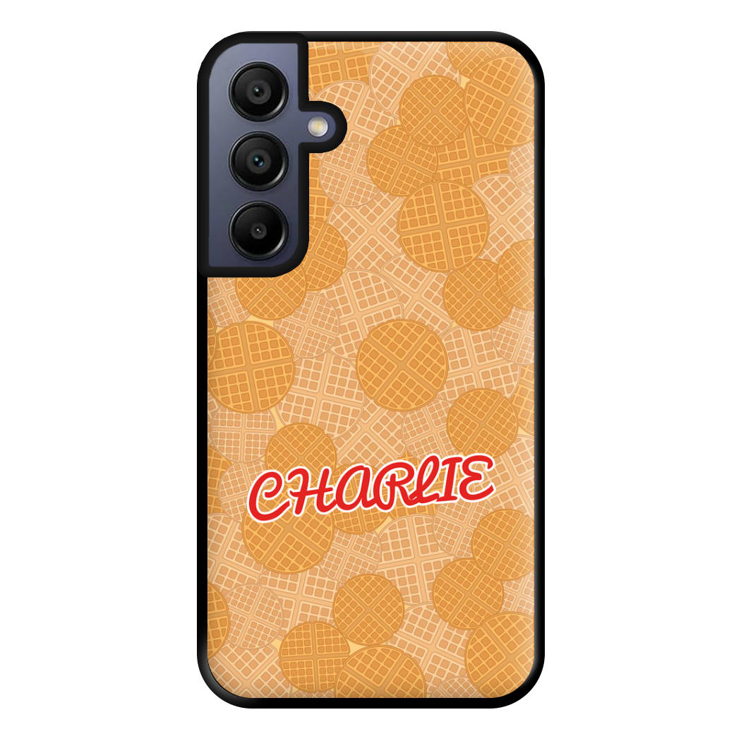 Waffles - Personalised Stranger Phone Case for Galaxy A15