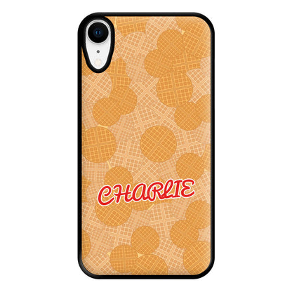 Waffles - Personalised Stranger Phone Case for iPhone XR