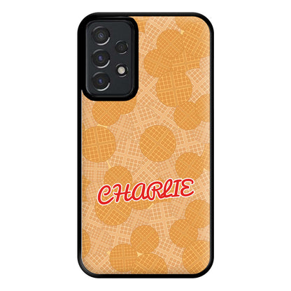 Waffles - Personalised Stranger Phone Case for Galaxy A52 / A52s