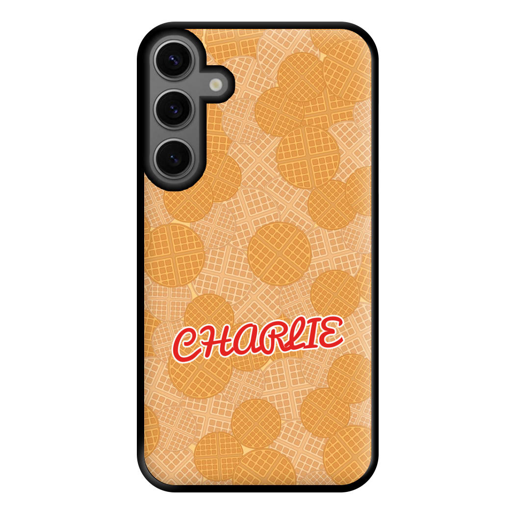 Waffles - Personalised Stranger Phone Case for Galaxy S23FE