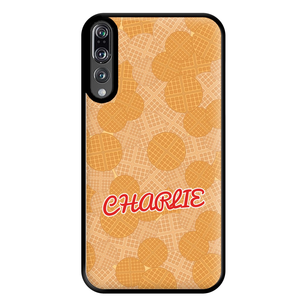 Waffles - Personalised Stranger Phone Case for Huawei P20 Pro