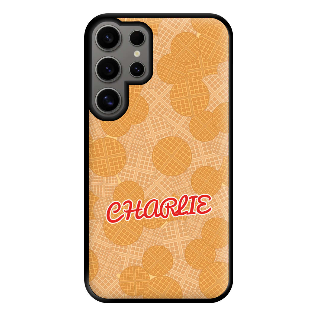 Waffles - Personalised Stranger Phone Case for Galaxy S24 Ultra