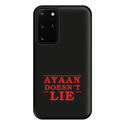 Doesn't Lie - Personalised Stranger Phone Case for Galaxy S20 Plus