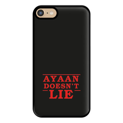 Doesn't Lie - Personalised Stranger Phone Case for iPhone 6 / 7 / 8 / SE