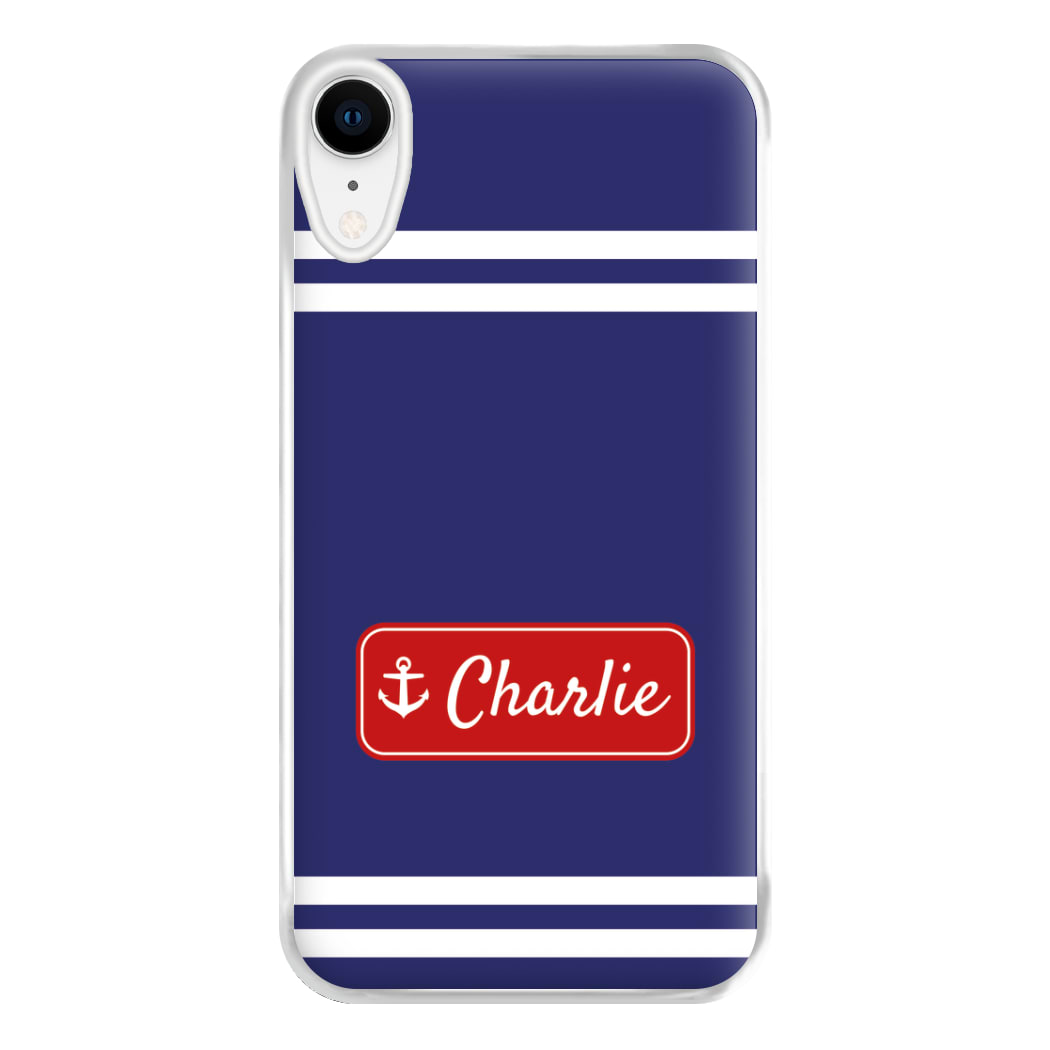 Scoops Ahoy Name Tag - Personalised Stranger Phone Case for iPhone XR