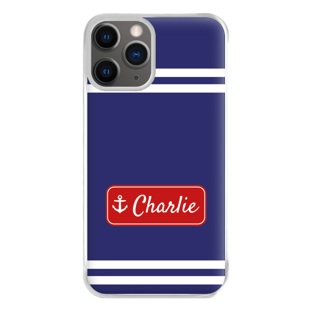 Scoops Ahoy Name Tag - Personalised Stranger Phone Case for iPhone 12 Pro Max