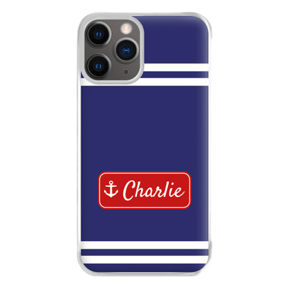 Scoops Ahoy Name Tag - Personalised Stranger Phone Case for iPhone 12 Pro Max