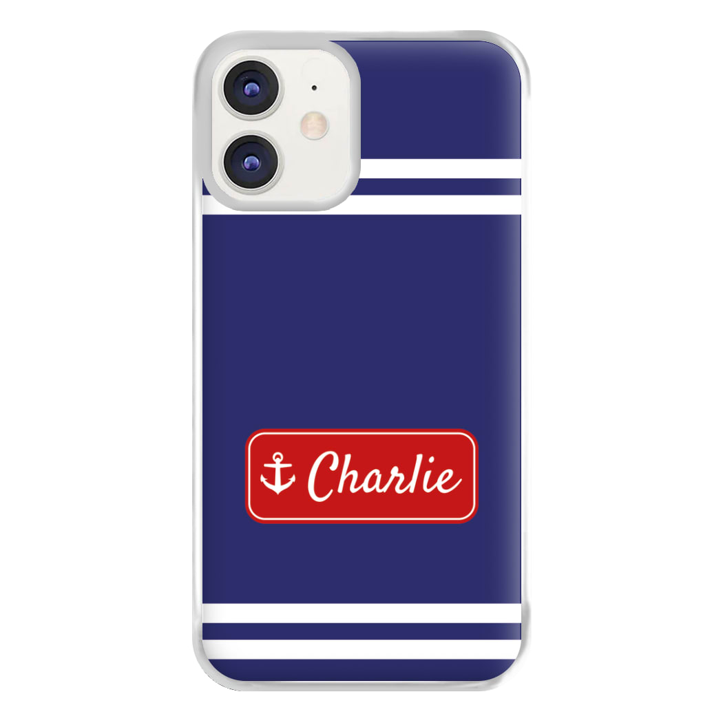 Scoops Ahoy Name Tag - Personalised Stranger Phone Case for iPhone 11