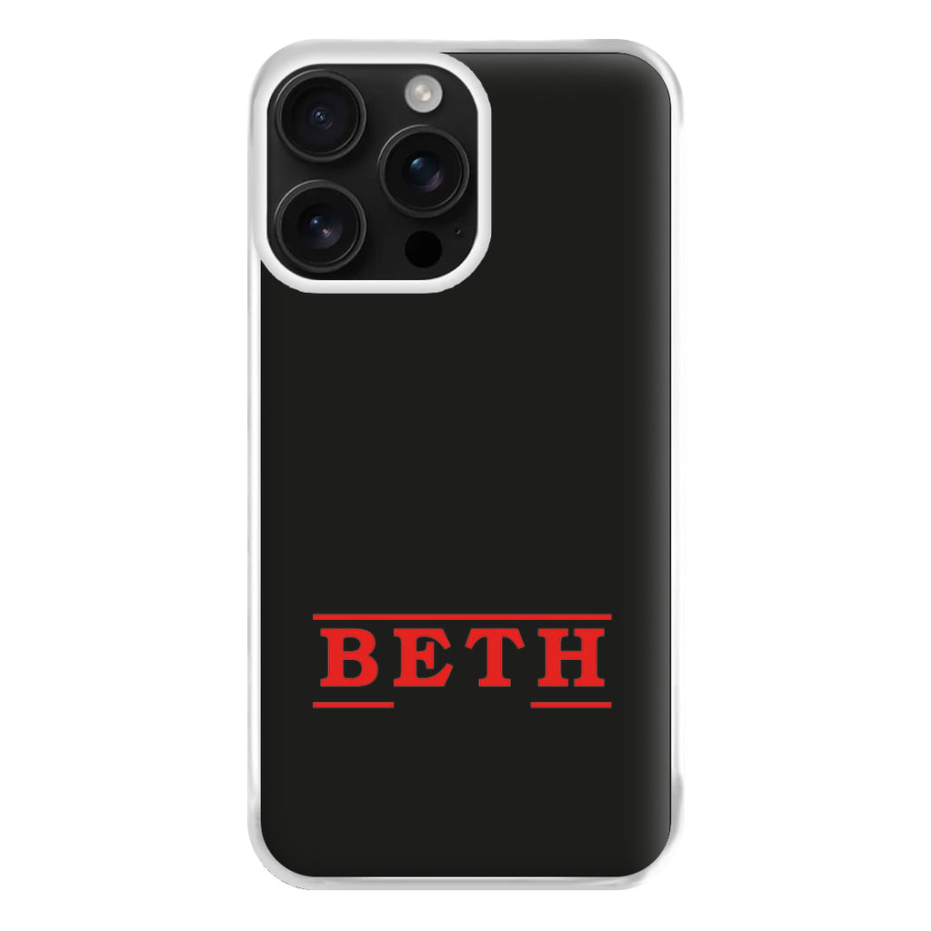 Free personalisation on all phone cases