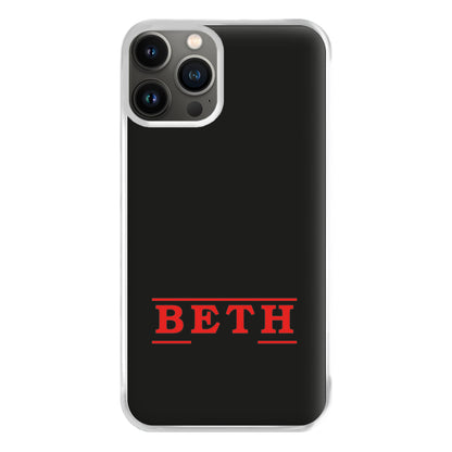 Title - Personalised Stranger Phone Case for iPhone 13 Pro Max