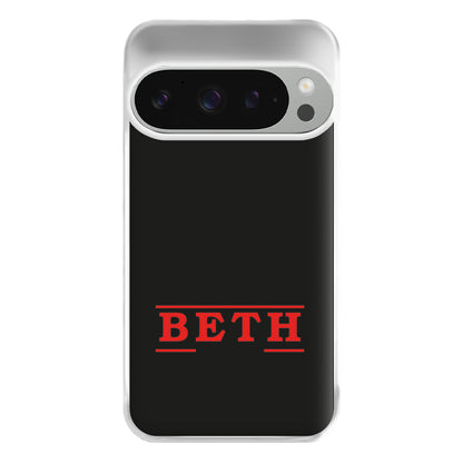 Title - Personalised Stranger Phone Case for Google Pixel 9 Pro XL