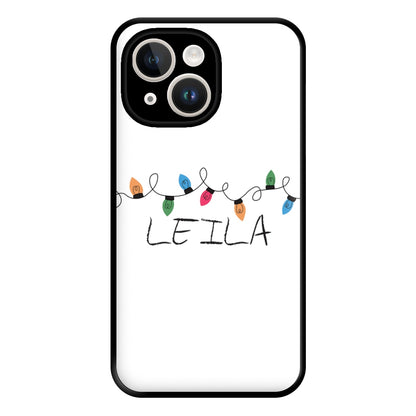 Fairy Lights - Personalised Stranger Phone Case for iPhone 14 Plus