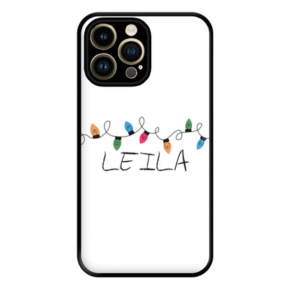 Fairy Lights - Personalised Stranger Phone Case for iPhone 14 Pro Max